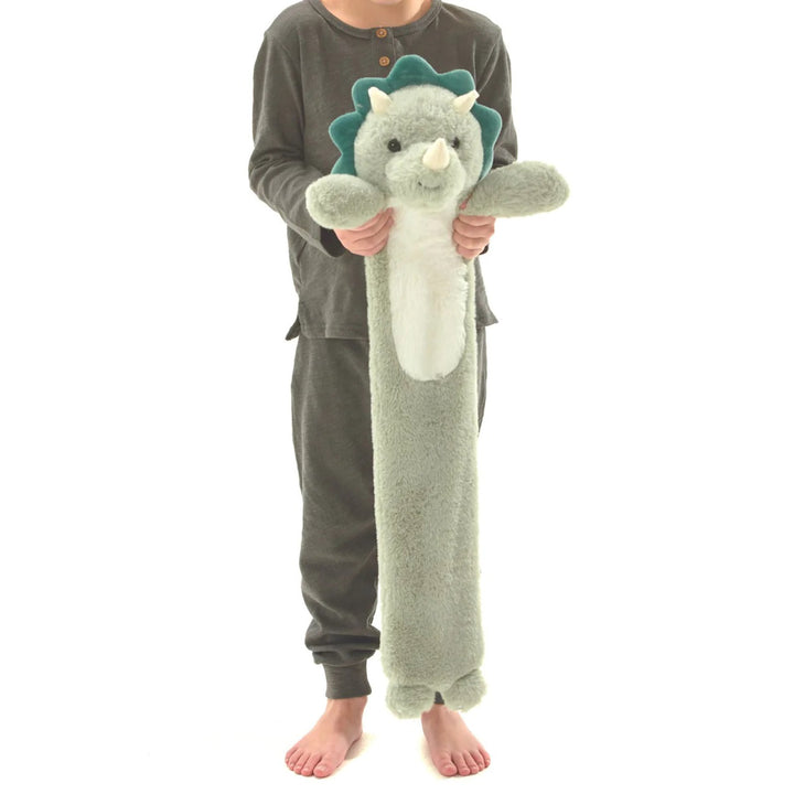 Aroma Home Green Dinosaur Long Hot Water Bottle