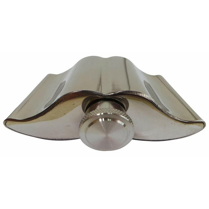 Moustache Shape Hip Flask
