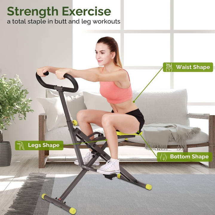 Upright Rower Exercise Machine