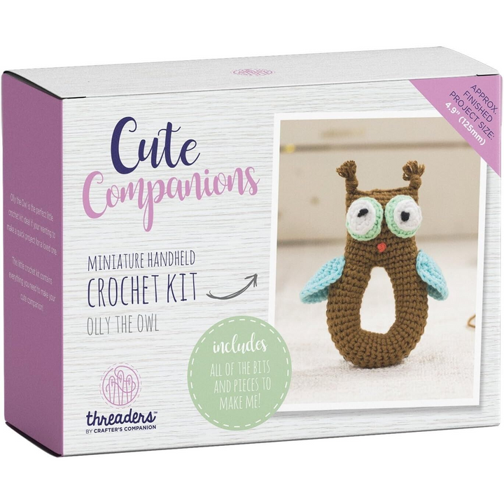 Threaders Crochet Owl Craft Kit