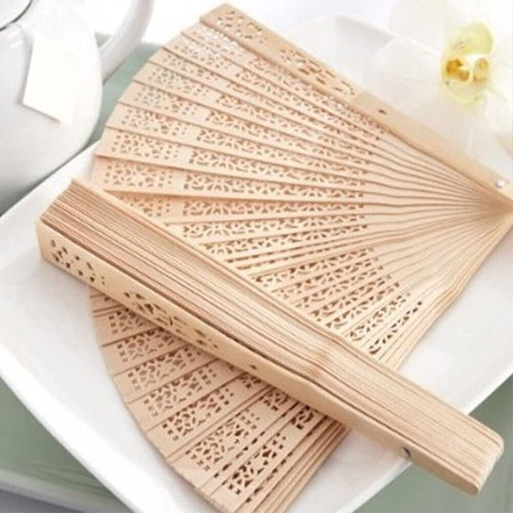 Sandalwood Chinese Style Folding Fan