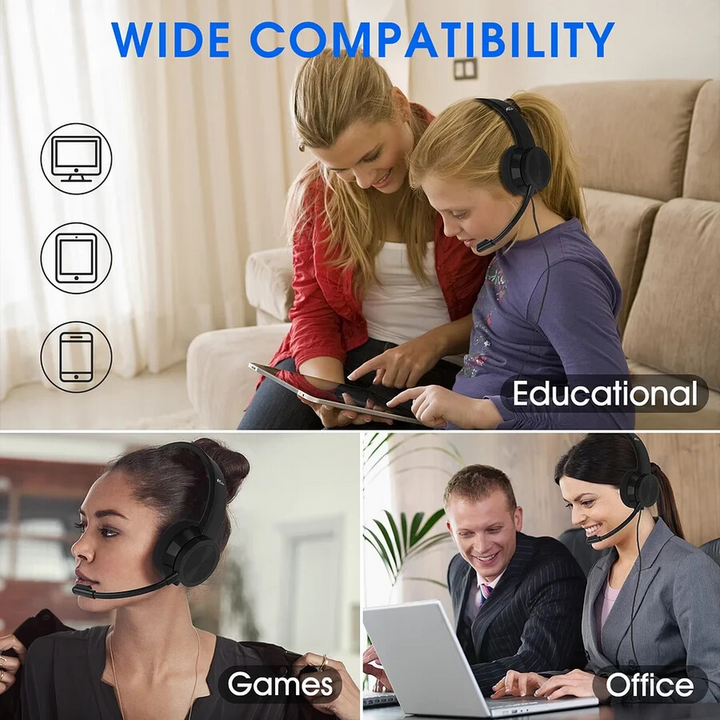 Venker U17 Noise Cancelling Headphones