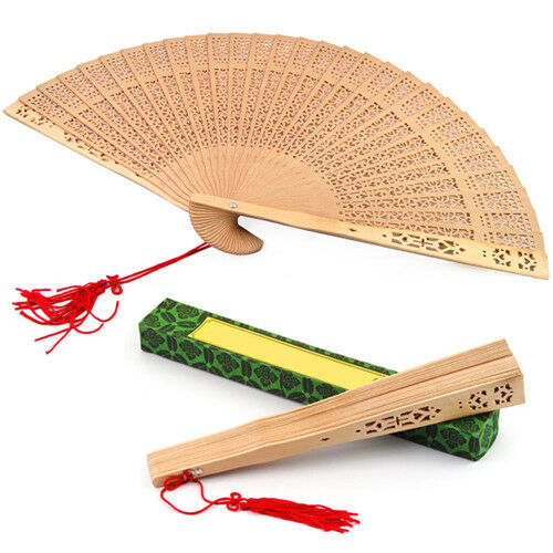 Sandalwood Chinese Style Folding Fan
