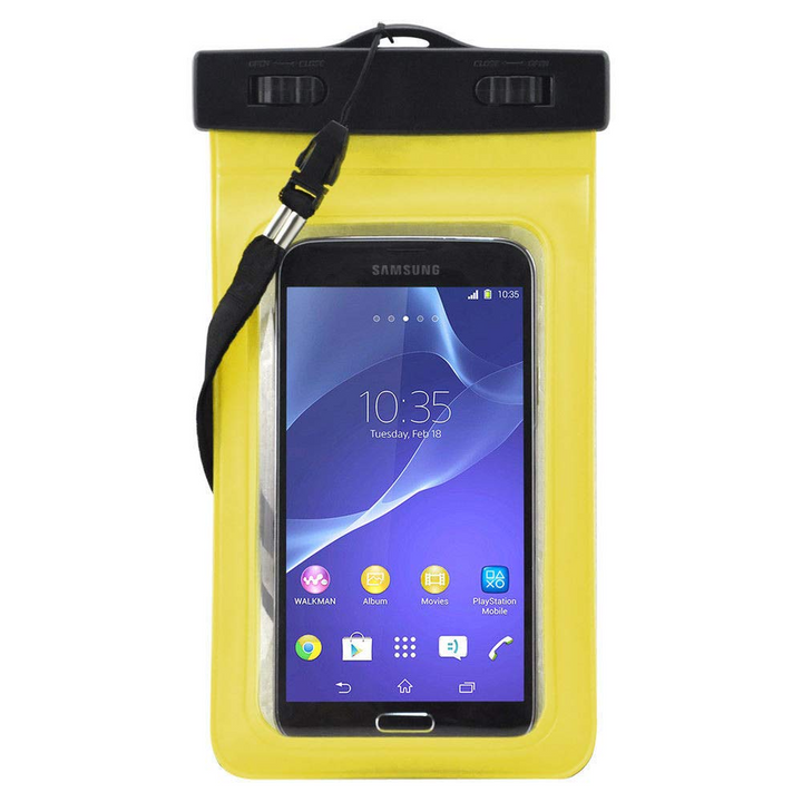 Yellow Waterproof Protective Case