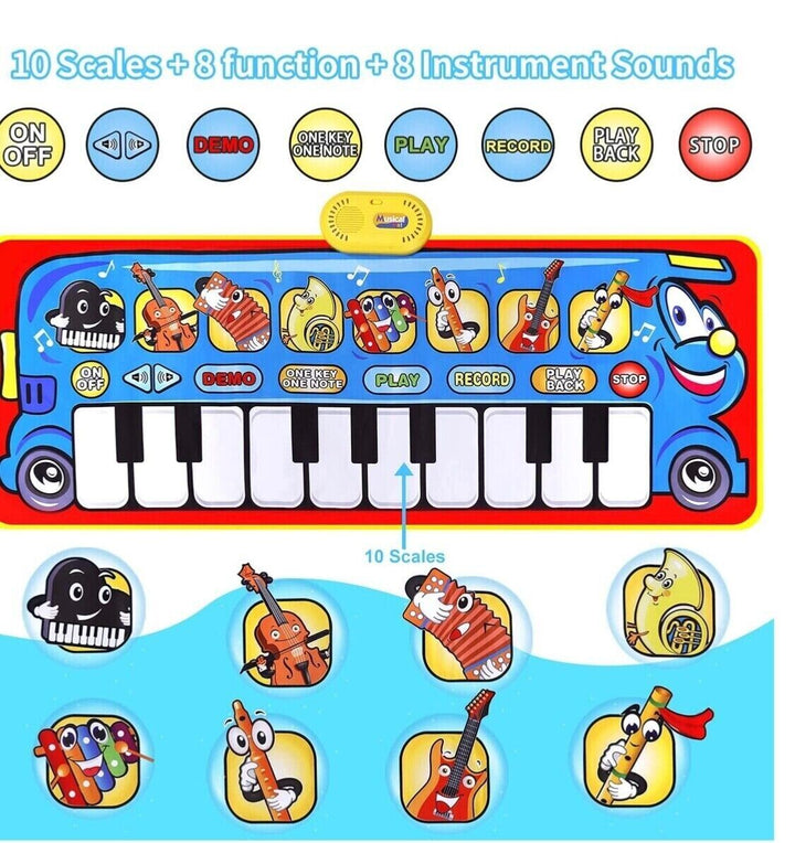 Kids Piano Play Mat