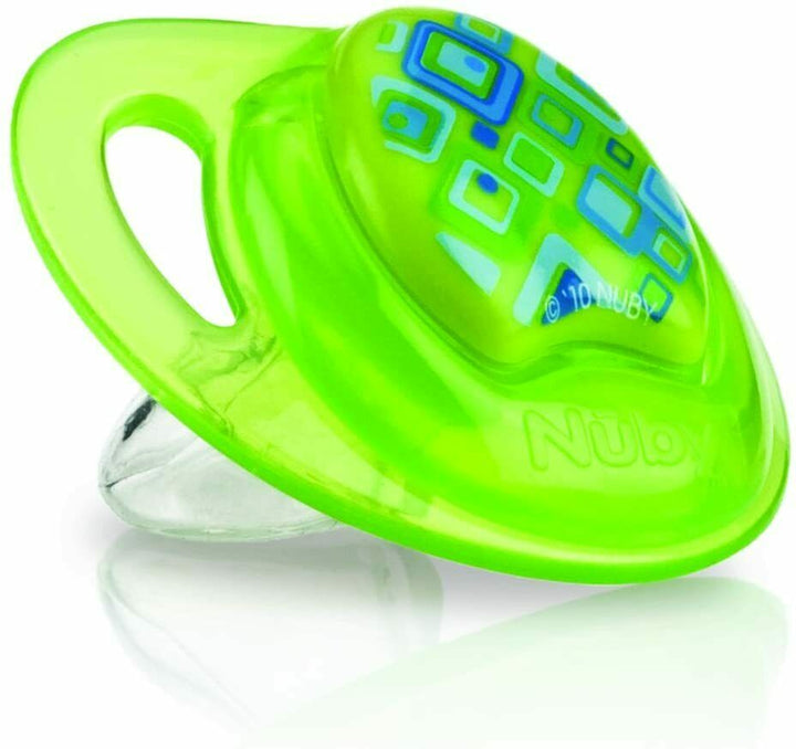 3 Nuby 18+ Months Silicone Dummies