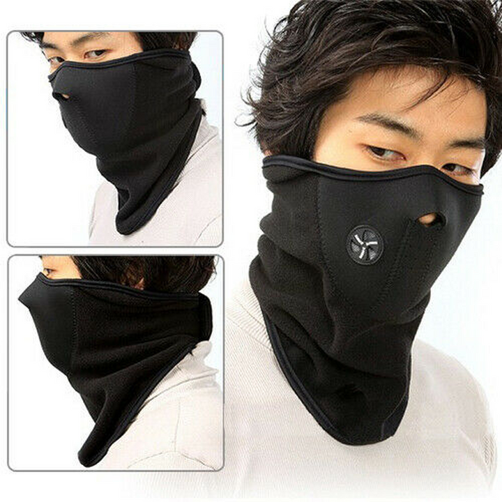Black Face & Neck Ski Mask