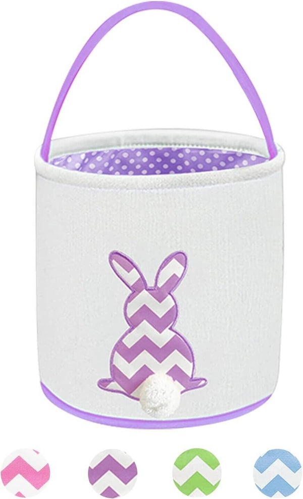 Purple Easter Egg Hunt Bag