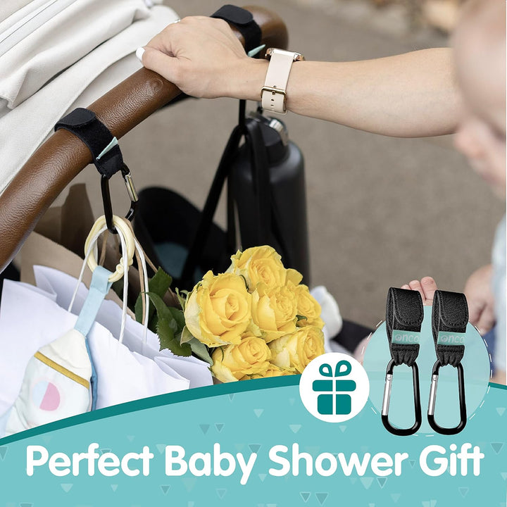 2 Onco Baby Pram Buggy Clips