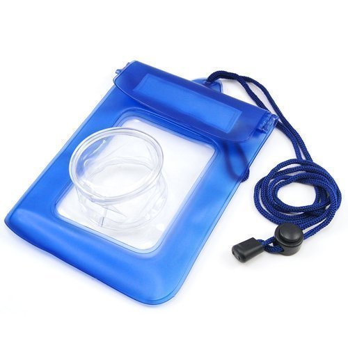 Blue Waterproof Camera Case