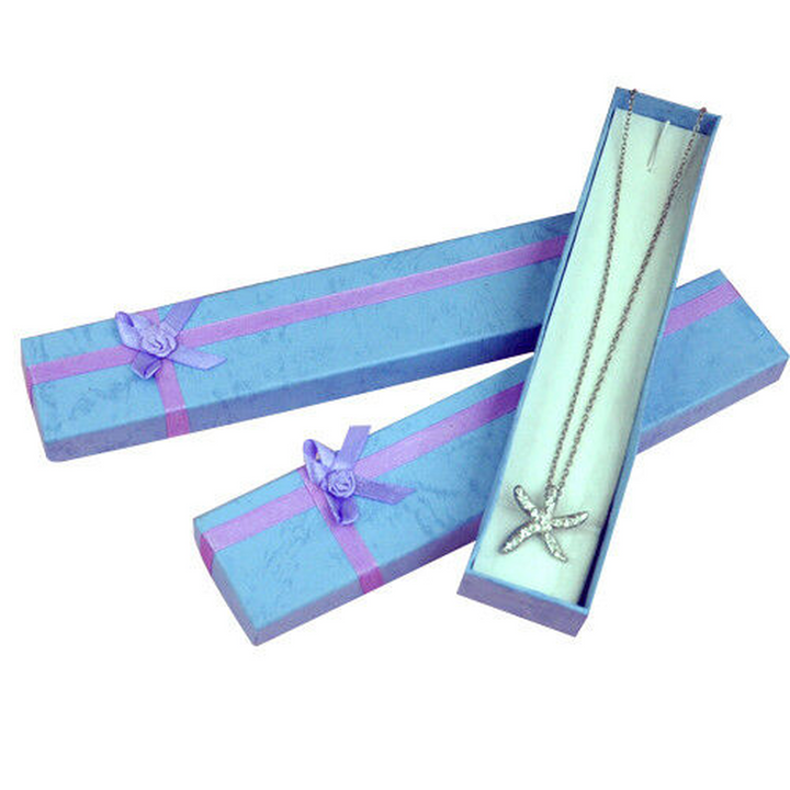 10 Long Luxury Card Jewellery Boxes