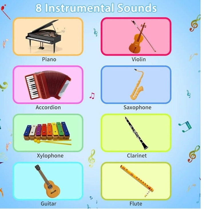 Kids Piano Play Mat