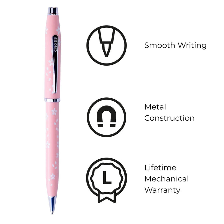 Cross Century II Cherry Blossom Glossy Pink Ballpoint Pen