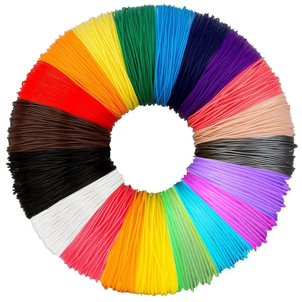 20 Pack Coloured 3D Pen Refill Strips