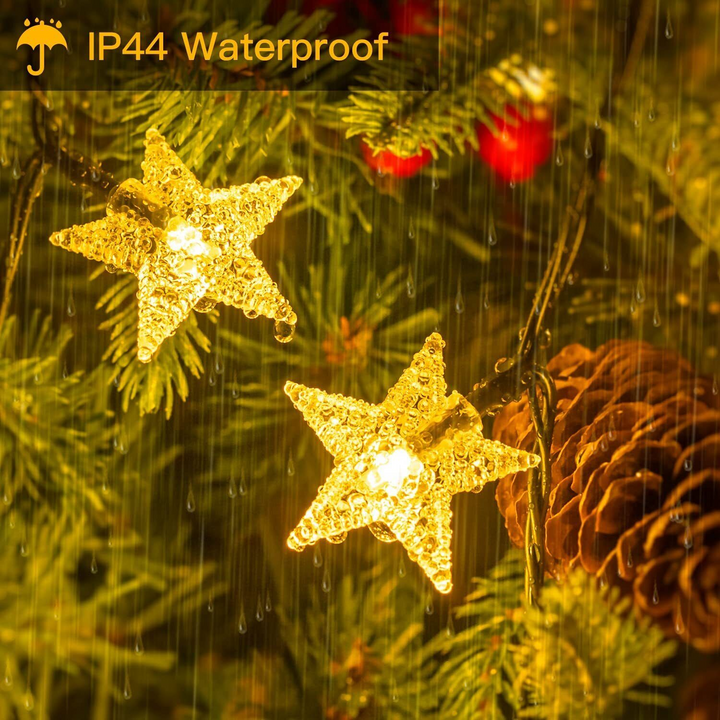 USB String Star LED Xmas Lights