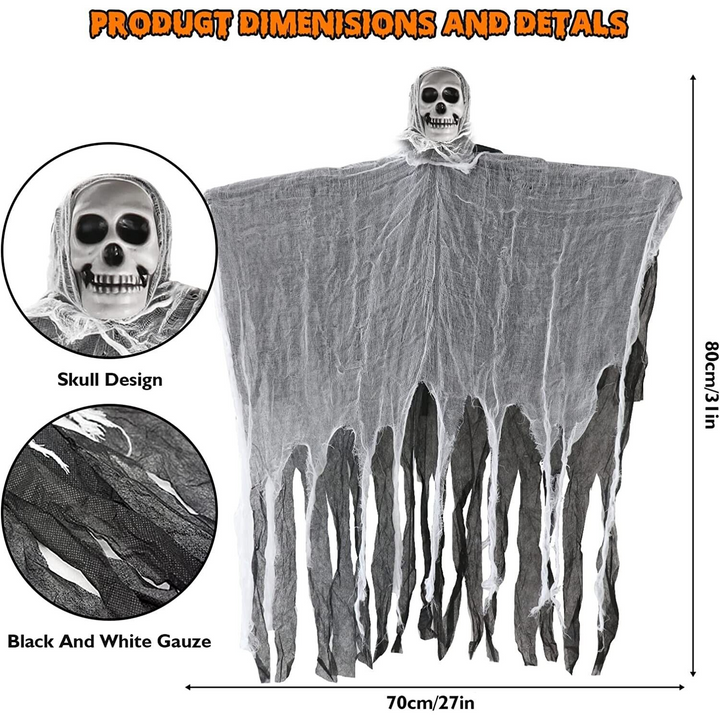 Large Halloween Floating Skeleton