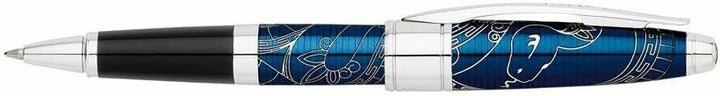 Cross Year Of The Snake Blue Lacquer Rollerball Pen