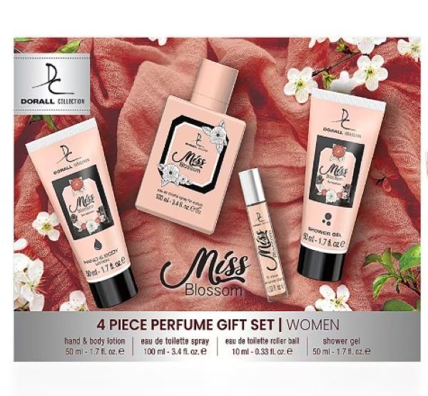 Dorall Collection Miss Blossom 4 Piece Gift Set