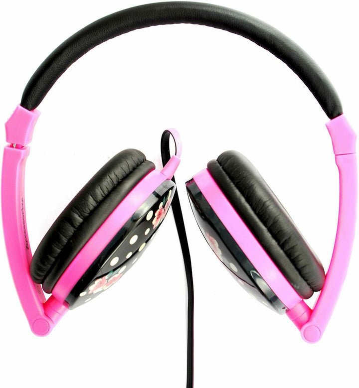 Accessorize Floral Polka Dot Headphones