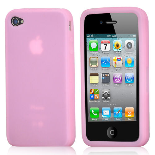 iPhone 4 Pink Silicone Phone Case