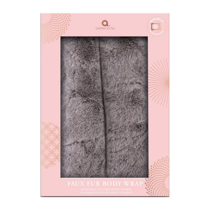 Aroma Home Faux Fur Body Wrap