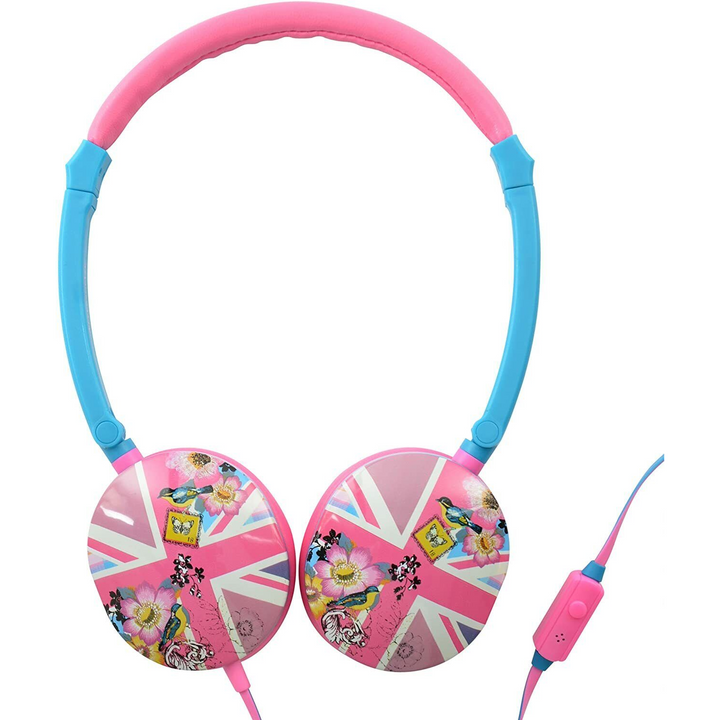 Accessorize Pink Flag Earphones