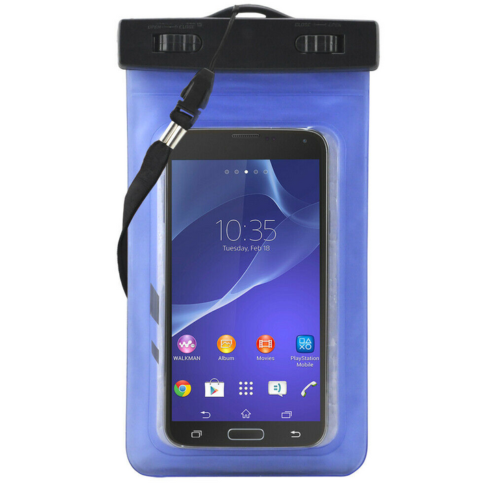 Blue Waterproof Protective Case