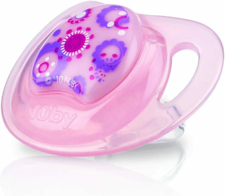 3 Nuby 18+ Months Silicone Dummies