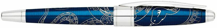Cross Year Of The Snake Blue Lacquer Rollerball Pen