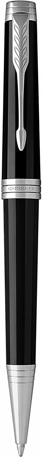 Parker Premier Deep Black Lacquer Ballpoint Pen