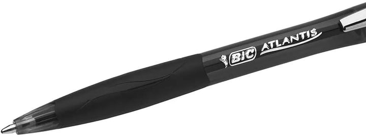 2 Bic Atlantis Retractable Ball Pens