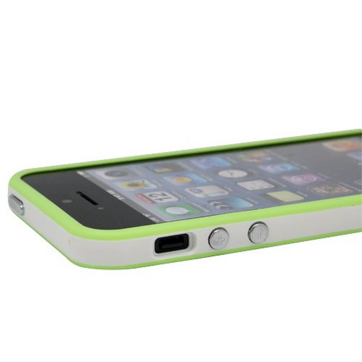 iPhone 5 Green Bumper Phone Case
