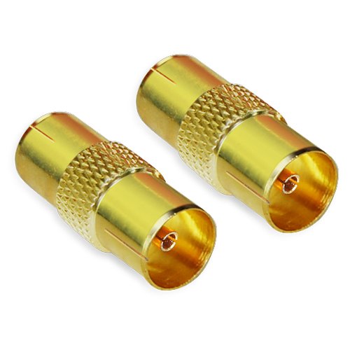 Aerial RF Coax Cable Connector Female To Female