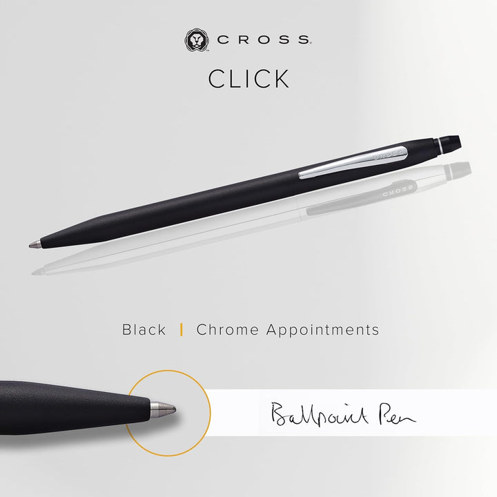 Cross Click Black Ballpoint Pen