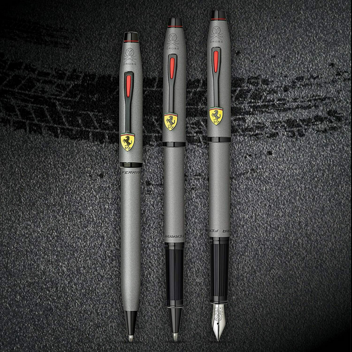 Cross Ferrari Titanium Grey Fine Fountain Pen