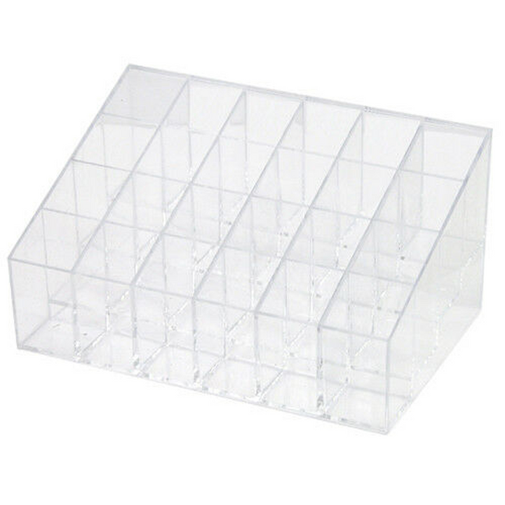 24 Compartment Cosmetic Organiser Stand