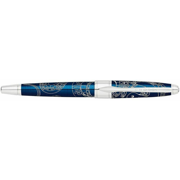 Cross Year Of The Snake Blue Lacquer Rollerball Pen