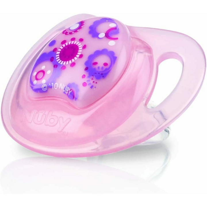 3 Nuby 18+ Months Silicone Dummies