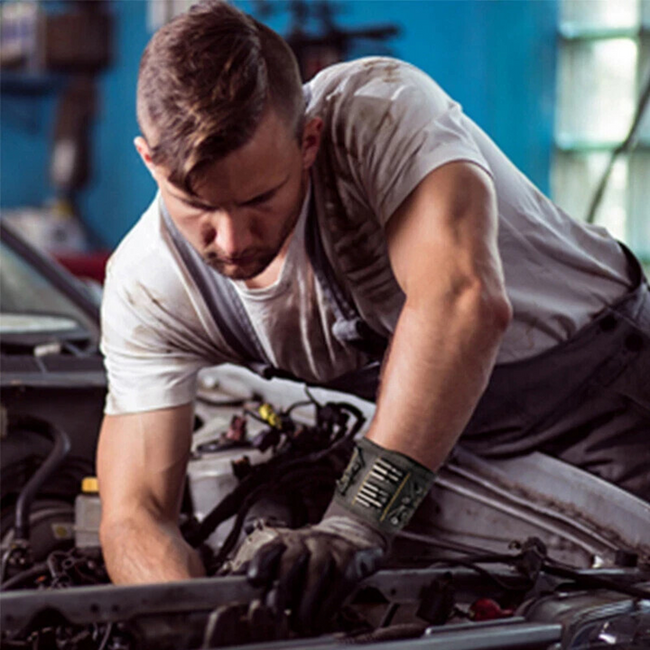 Magnetic Wristband Toolkit Holder
