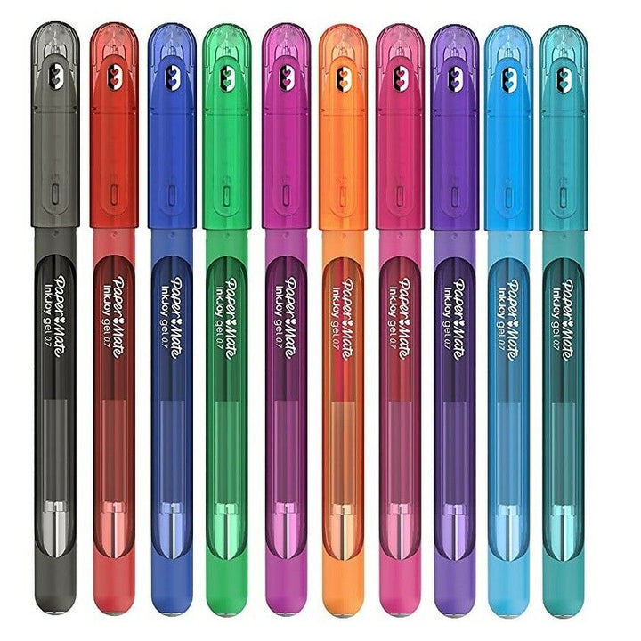 10 Paper Mate InkJoy 0.7mm Gel Pens
