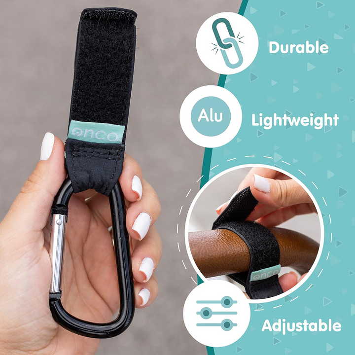 2 Onco Baby Pram Buggy Clips