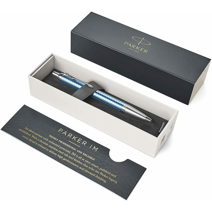 Parker IM Premium Blue Ballpoint Pen