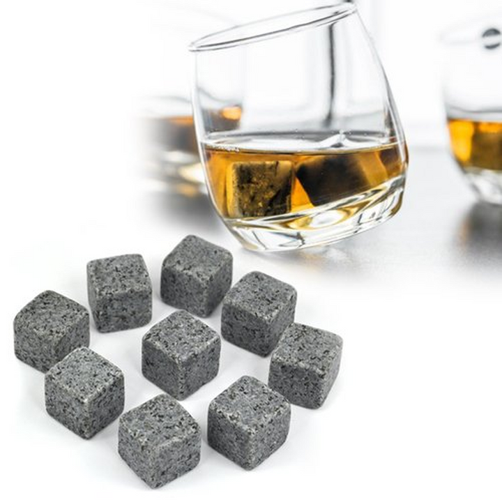 9 Piece Granite Ice Cube Set
