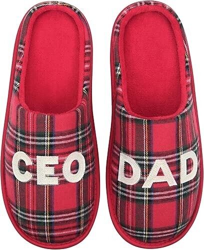 Dad CEO Clipper Coloured Slippers
