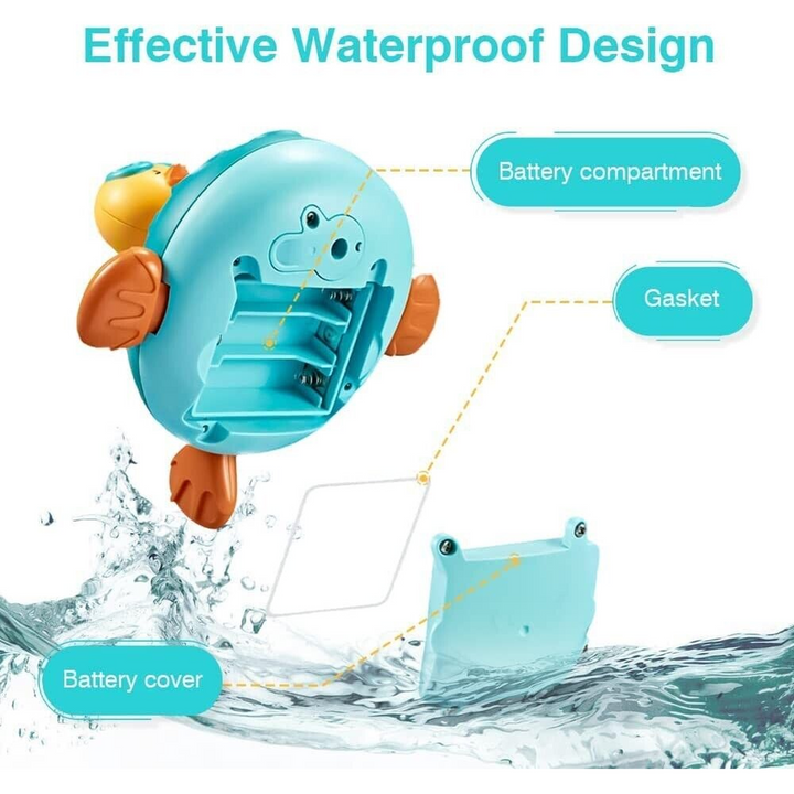 Duck Bath Toy Puffa Fish