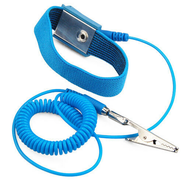 Blue Anti-Static Electricity Grounding Wristband