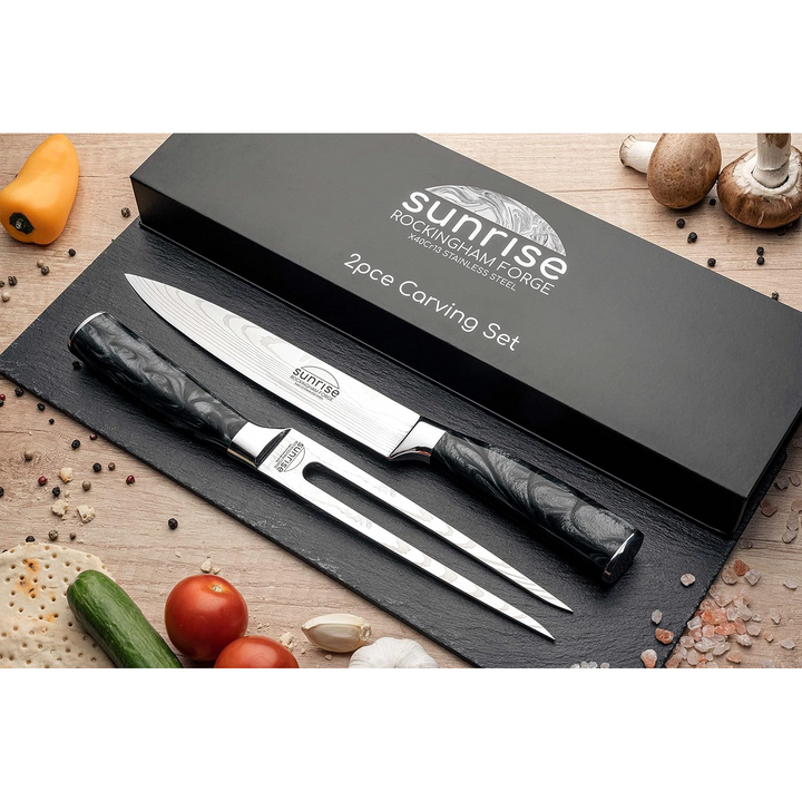 Rockingham Forge 2 Piece Carving Knife Set