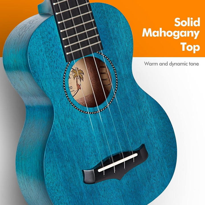 Enya Blue Soprano 21" Ukulele