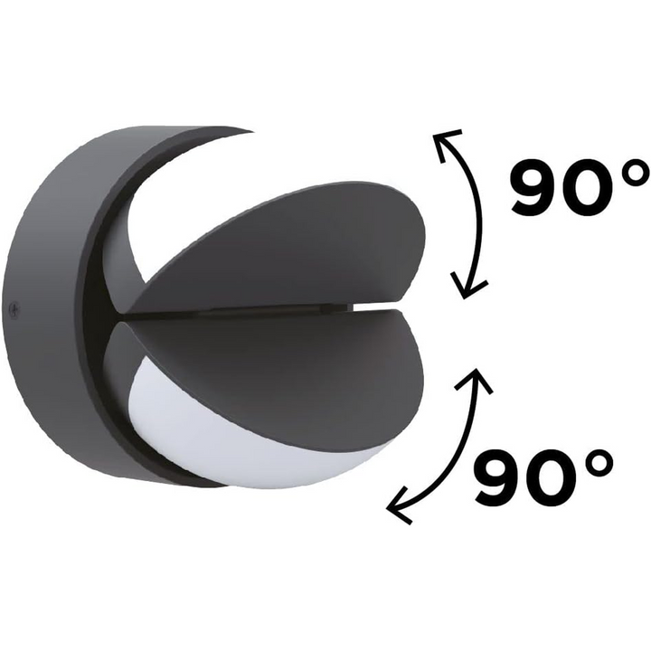 Eklips Lutec LED Outdoor Wall Light