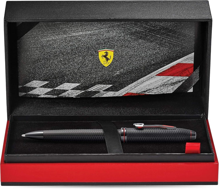 Cross Black Ferrari Townsend Honeycomb Ballpoint Pen